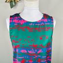  + CO by Coco Rocha Cornelia Top Green Pink Red Sleeveless Top Size 6 Photo 1