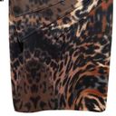 Jessica Simpson  Animal Print Dress Sheath Brown Size 8 Photo 1