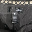 AQUA  Circle crochet BLACK shorts Size Zip High Waisted Dress Shorts Size‎ XS Photo 6