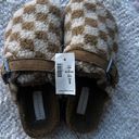 Aeropostale Checkered Sherpa Cork Clog Photo 1