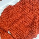 Universal Threads Universal Thread Pumkin burnt orange fluffy knit chunky cardigan sweater  Photo 10