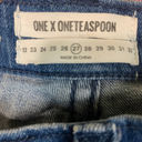 One Teaspoon  Harlets High Rise Twisted Jeans Blue Photo 6