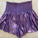 Queen of Sparkles Purple Metallic Skort Photo 0