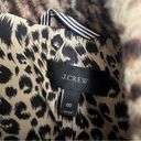 J.Crew  leopard animal print wool coat Size 00 Photo 7