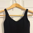 Aerie Offline By Real Me Low Key Full Length Legging Tank Jumpsuit Black Small Photo 2