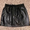 Leather Skirt Black Photo 0