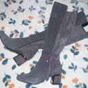 DKNY  Grey Suede Knee High Boots Photo 1