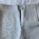 ZARA White Faux Leather Skirt Photo 5