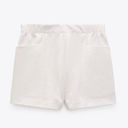 ZARA White Shorts Photo 1