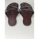 The Row  Kris Leather Sandals in Espresso Brown 41 With Box Womens Slides Photo 5