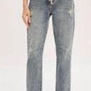 Lane Bryant Bluivy drawstring boyfriend distressed jeans size large NWT Photo 0