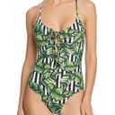 Red Carter NWOT  Havana Leaf One Piece Swimsuit Photo 0