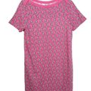 Boden USA NWT Boden Size 6 Georgia Pink Novelty Giraffe Print Short Sleeve T-Shirt Dress Photo 0