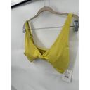 ANDIE  Bikini Top Women XL Yellow The Belmar Top Beach Resortwear Swim NEW Photo 3