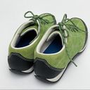 L.L.Bean  Green Suede Hiking Shoes 6M Photo 4