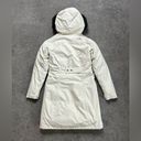 The North Face Women’s  Cream Hyvent Down Parka Faux Fur Hood size Small Photo 3