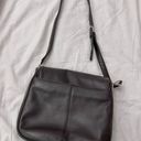 Hillard & Hanson Hillary & Hanson Leather Brown Crossbody Bag Photo 6