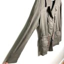 All saints Amaris Jacket Olive Green Size 6 Photo 6