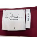 L'Academie L’academie Womens The Airy Blouse in Cabernet Red Revolve Size Small Photo 9