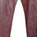 Commando  Faux Leather Animal Legging High Rise Brown Croc Women’s Size S New Photo 3