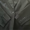 The Row Embassy Single Button Black Linen Jacket Blazer, Sz 4 Photo 10