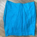 ZARA  Women’s Teal Linen Ruffle Midi Skirt Size Small Photo 5