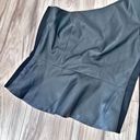 BCBGMAXAZRIA  | Faux Leather One Shoulder Asymmetrical Peplum Puff Sleeve | XXS Photo 5