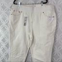 Topshop  Maternity Size 36 Mom High Waisted Tapered Leg White NWT Size 14 Photo 4