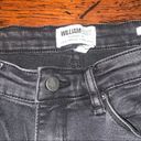 William Rast  cropped raw hem black jeans with white paint splatter design sz 28 Photo 7