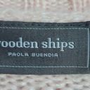 Wooden Ships , Caprice Angel Crew Pink Sapphire Mohair Wool Sweater, Medium Photo 10