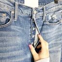 MOTHER Womens The Tripper Jeans Pocket Distressed Denim Cryin' Cowboys Size 28 Photo 5