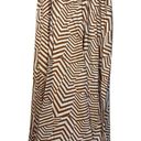 Country Road  brown stripe long Modesty Maxi skirt Size S Photo 1