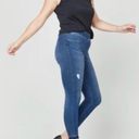 Spanx NWT  Distressed Ankle Skinny Jeans Medium Wash  Pull On Shaping Photo 3