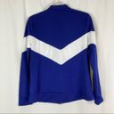 Xersion  | Blue White Stripe Sporty Athletic Jacket Full Zip Photo 4