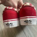 Vans Old Skool Checkerboard Red & White Size 7 Photo 4