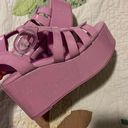 Pink Platforms Size 6.5 Photo 1