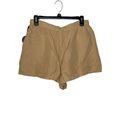 Amuse Society  Women's Shorts Relaxed Fit Hi-Waist Woven Beige Medium NWT Photo 7