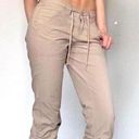 Arizona Jeans 🍓Y2K  TAN RUCHED CAPRI CARGO BOTTOMS🍓 Photo 3