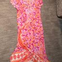 Zesica Wrap Dress Pink Photo 0