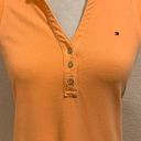 Tommy Hilfiger Vintage Y2K Orange Tank Polo Bodycon Dress Photo 1