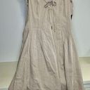 INC NWT-  - TIE DETAIL KNEE-LENGTH FIT & FLARE DRESS- size 14 Photo 2