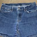 Levi's  Denim Mid-Rise Shorts Stretch Dark Wash CA00342 WPL 423 Womens 30 Photo 1