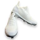 Mizuno  Dominant Knit White Softball Cleats Women’s Size 10‎ Photo 5