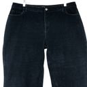 J.Jill  Womens Size 18 Jeans Black Casual Straight Leg 5 Pocket Stretch Photo 1