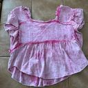 bibi pink ruffle top Photo 1