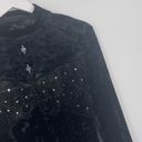 Vintage Y2K Goth Grunge Velvet Shirt SZ S Photo 1