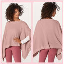 Lululemon  Forward Flow Poncho Cashmere Blend Cozy Travel Cape‎ Wrap OS Photo 1