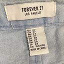 Forever 21  High Waisted High Rise Light Wash Mom Shorts Photo 7