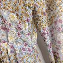 Mango NWT MNG  Copen Dress Blue Pink Yellow Floral #43007048 US Size 6 Photo 6