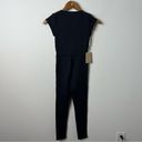 Wilfred NWT  Free Black Cap Sleeve Jumpsuit Womens Size 2XS Photo 4